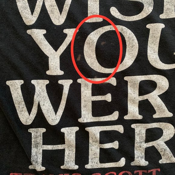 Travis Scott Astroworld Wish You Were Here Tour T-Shirt. Medium. Gildan. - Picture 10 of 10